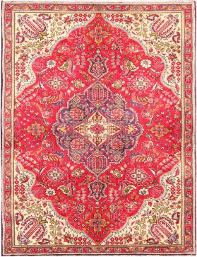 Tabriz Tæppe 234 x 144 rød