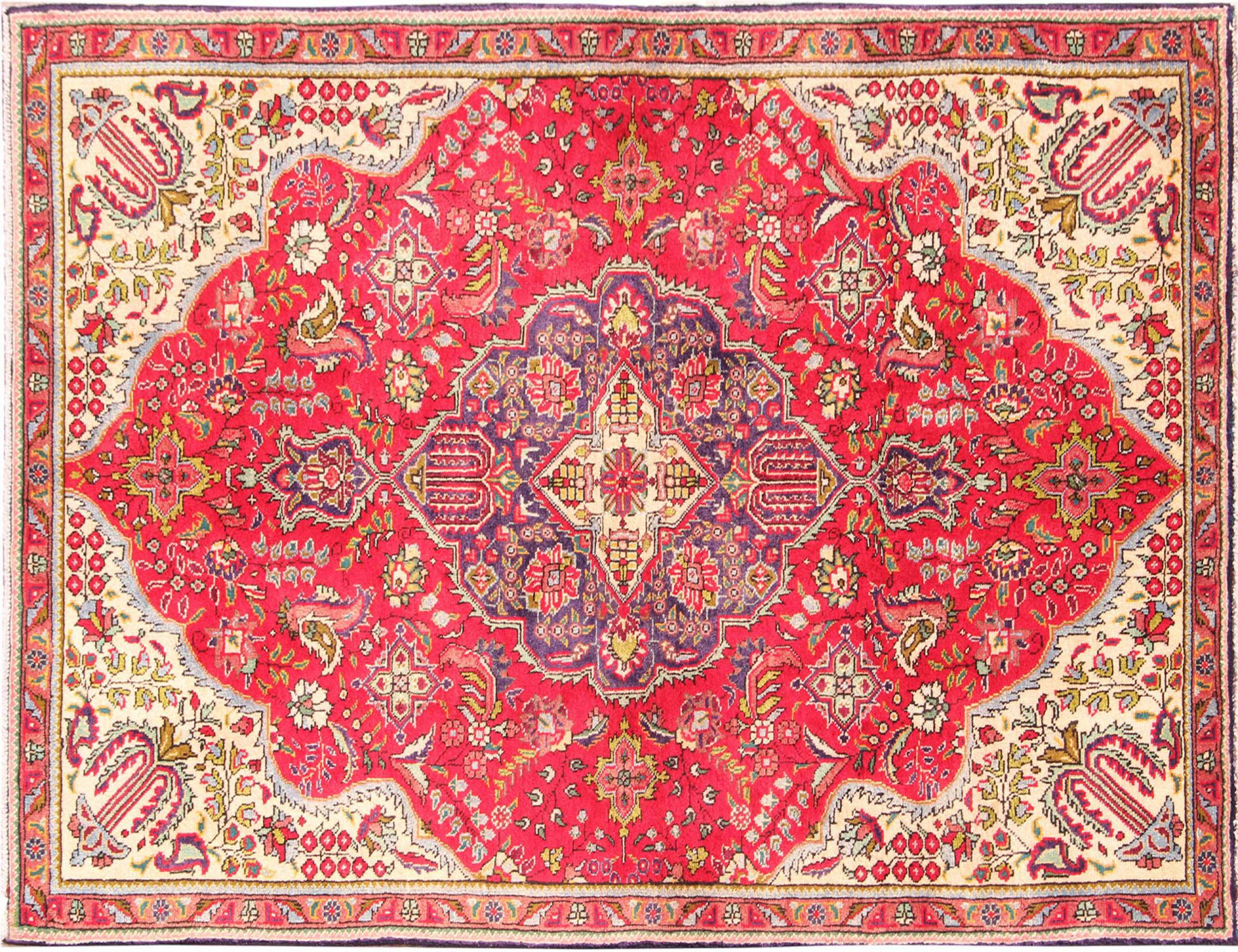 Tabriz Carpet  red  <br/>234 x 144 cm