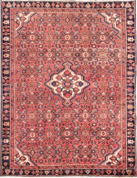 Hamadan Carpet 200 x 146 red 