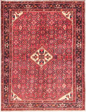 Hamadan Carpet 205 x 154 red 