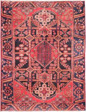 Hamadan Tapis 202 x 132 rouge