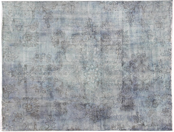 Vert Persan Tapis Persan vintage 265 x 210 cm