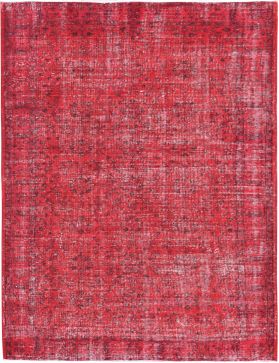 Alfombra vintage 270 X 162 rojo