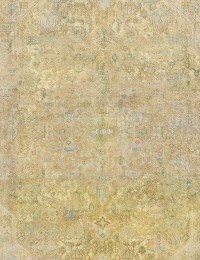 Yellow  Persia Persian Vintage Carpet  310 x 200 cm