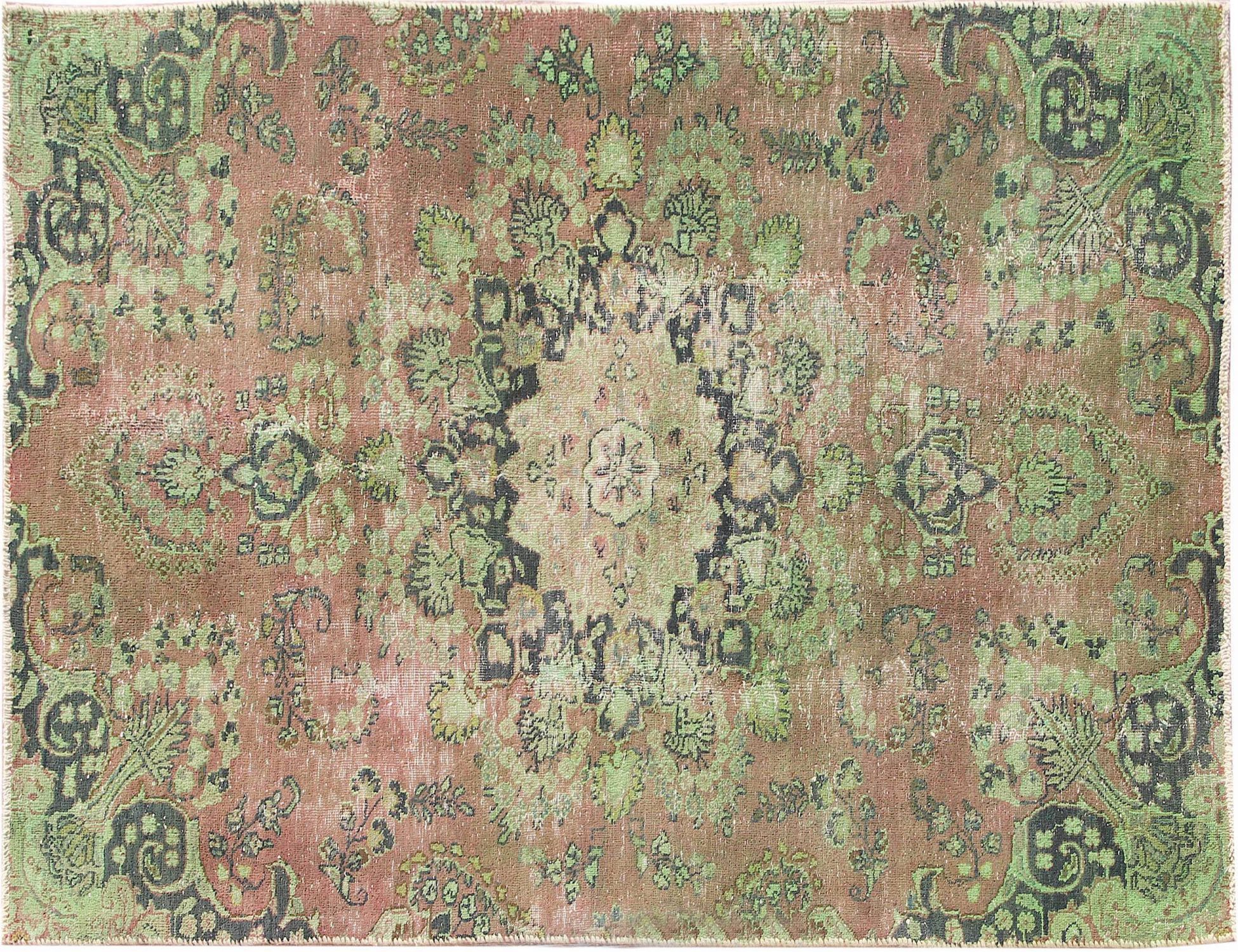 Tappeto vintage persiano  verde <br/>200 x 120 cm