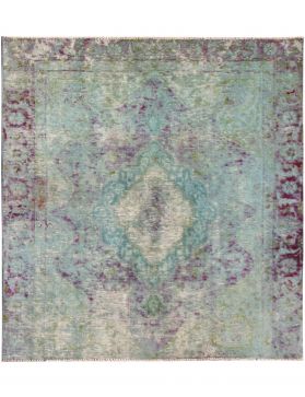 Persisk vintage matta 160 x 125 grön
