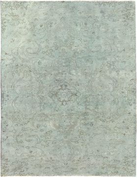 Persischer Vintage Teppich 215 x 144 grün