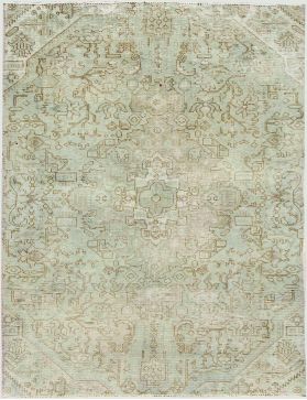 Tappeto vintage persiano  verde <br/>212 x 128 cm
