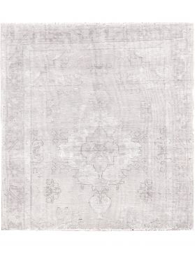 Alfombra persa vintage 145 x 138 gris