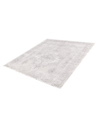 Grå Persien Persisk Vintagetæppe 145 x 138 cm - view 1