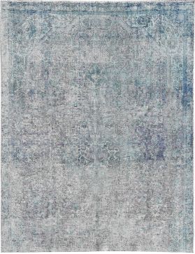 Persian vintage carpet 229 x 177 grey