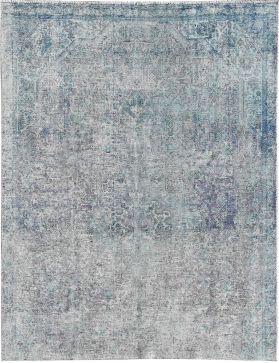 Alfombra persa vintage 229 x 177 gris