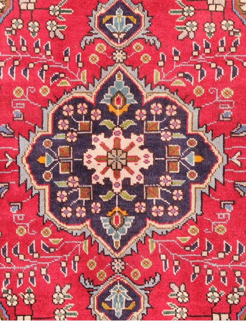 Rot Persien Hamadan Teppich  154 x 97 cm