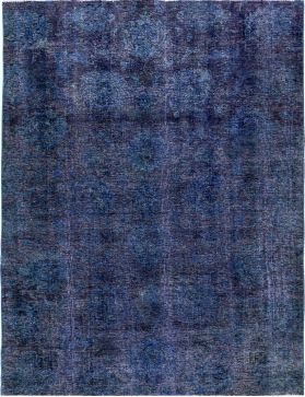 Vintage Tapis 296 x 190 bleu