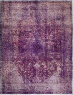 Tappeto vintage persiano  viola <br/>280 x 195 cm