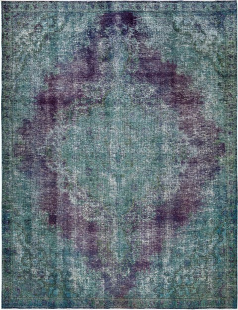 Lila Persien Persischer Vintage Teppich 316 x 226 cm