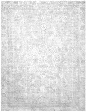 Perzisch vintage tapijt 311 x 228 grijs