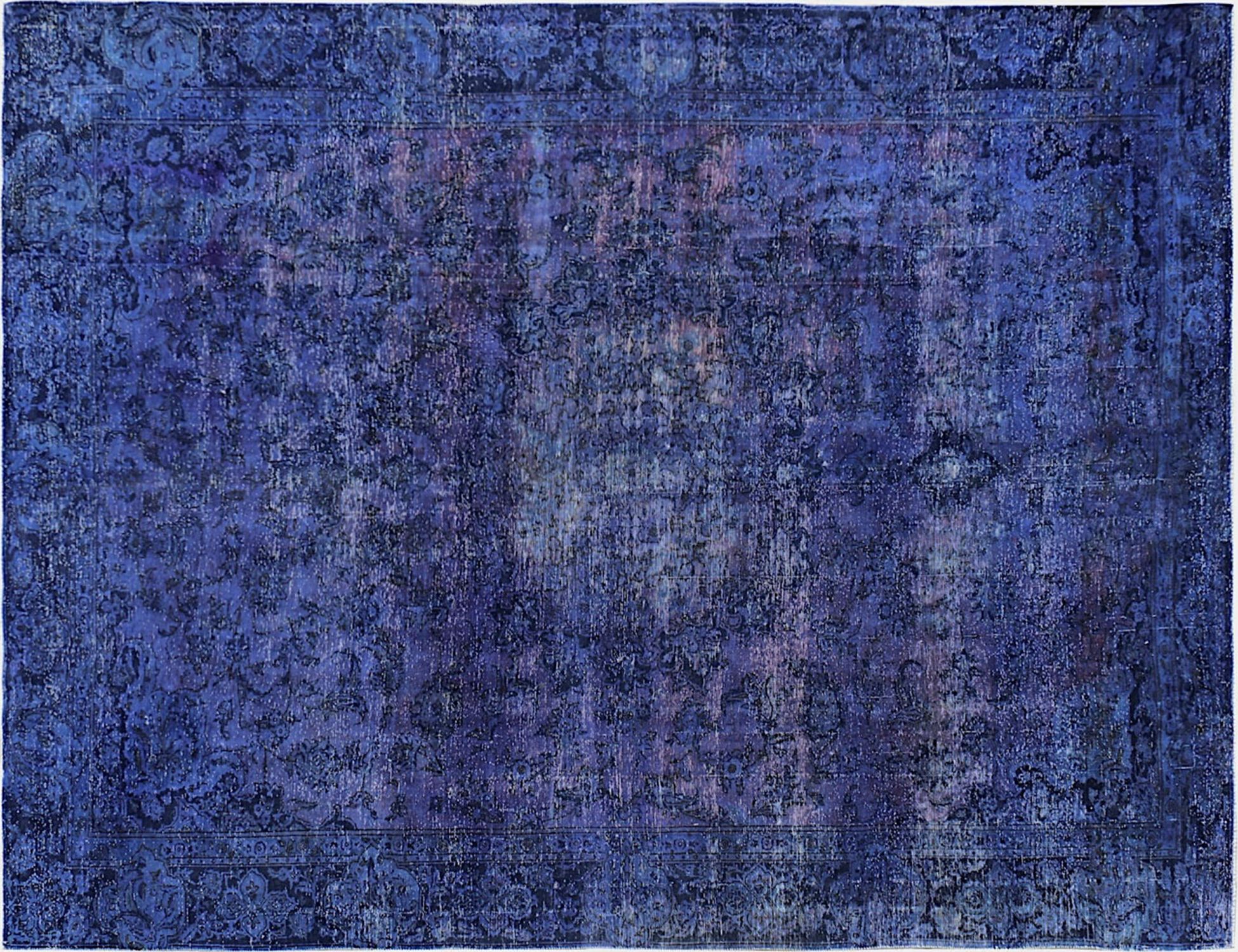 Tappeto Vintage  blu <br/>384 x 280 cm