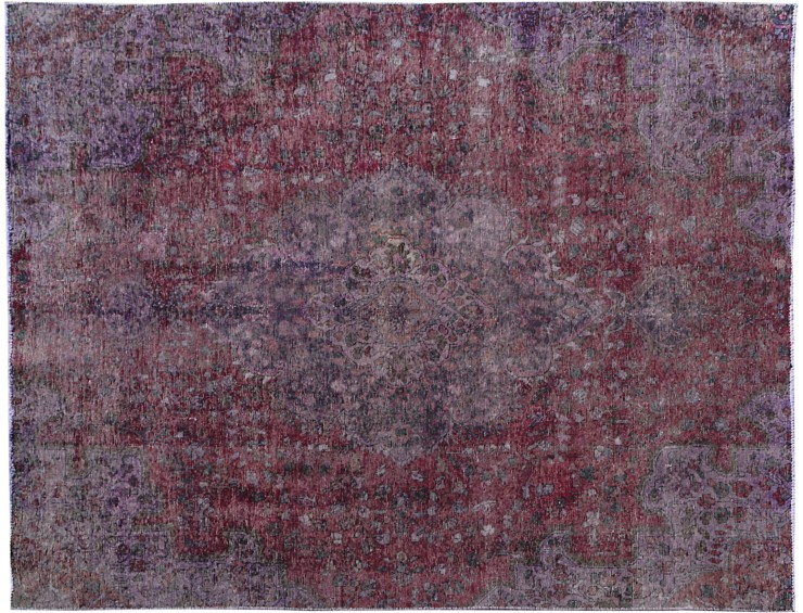 Lila Persien Vintage Teppich  294 x 224 cm
