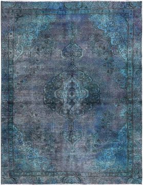 Vintage Tapijt 270 X 190 blauw