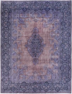 Alfombra persa vintage 400 x 293 azul