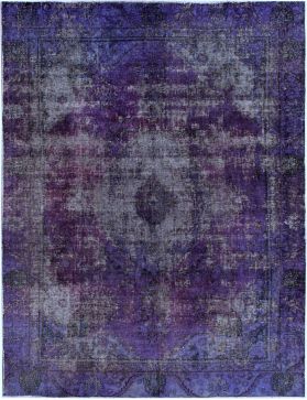 Tappeto vintage persiano 307 x 214 blu