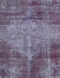 Lila Persien Vintage Matta  336 x 265 cm