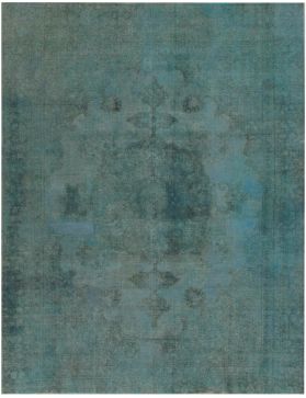 Persischer Vintage Teppich 335 x 260 türkis