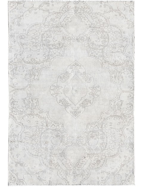 Beige Persien Persischer Vintage Teppich 224 x 117 cm