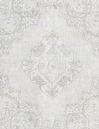 Beige Persien Persischer Vintage Teppich  224 x 117 cm