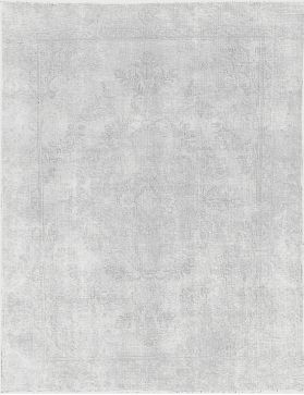 Persisk vintagetæppe 267 x 180 grå