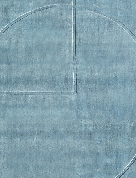 Blue India Pure Wool 300 x 200 cm - view 4