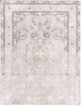 Tappeto vintage persiano 280 x 195 beige