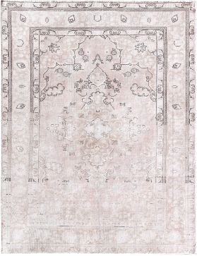 Persisk vintage teppe 280 x 195 beige