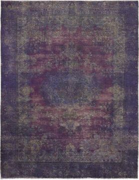 Persischer Vintage Teppich 280 x 187 lila