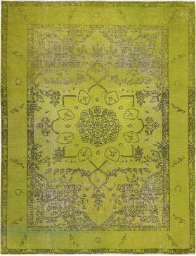 Tappeto vintage persiano 290 x 200 verde