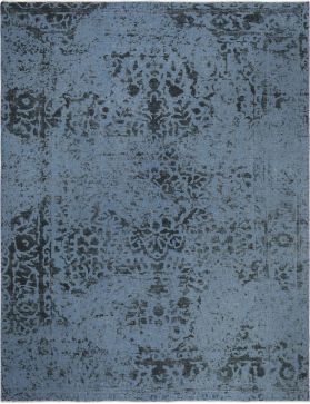 Alfombra persa vintage 298 x 198 azul