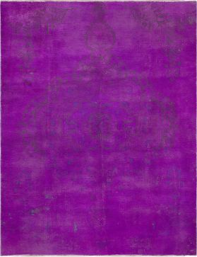 Alfombra persa vintage 300 x 205 púrpura