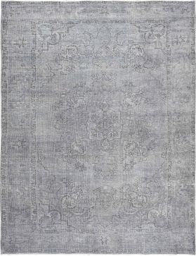 Persischer Vintage Teppich 290 x 195 grau