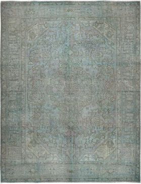 Tappeto vintage persiano 293 x 200 verde