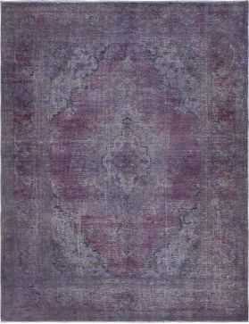 Alfombra persa vintage 295 x 190 púrpura