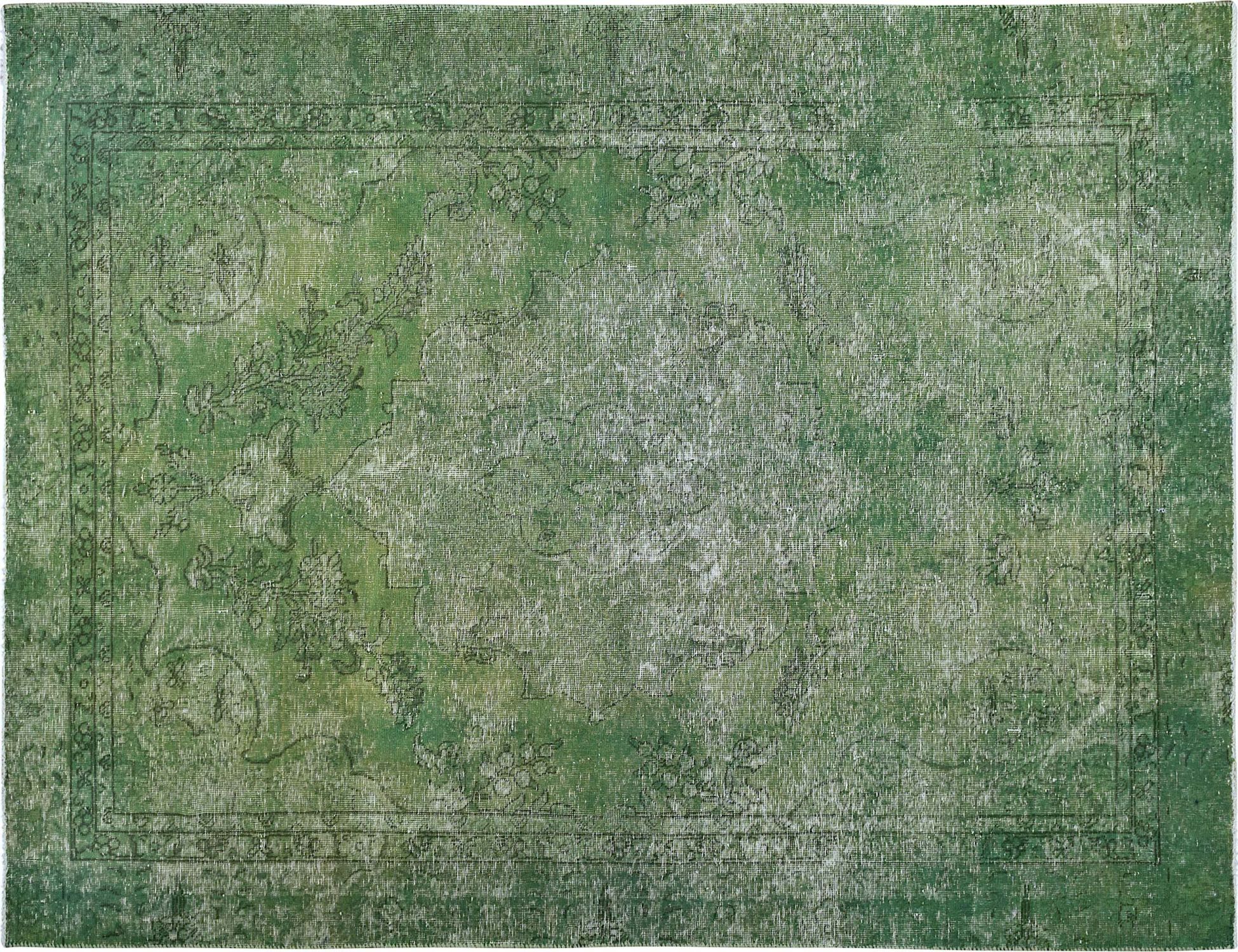 Tappeto vintage persiano  verde <br/>270 x 176 cm