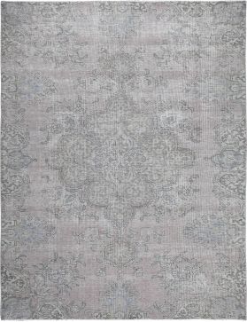 Persischer Vintage Teppich 274 x 178 grau