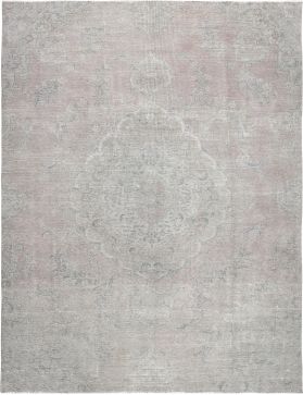 Persischer Vintage Teppich 295 x 200 grau