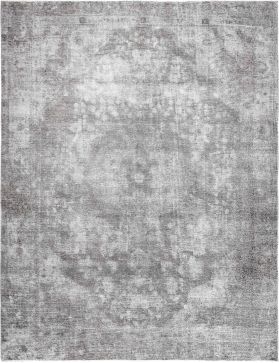 Persischer Vintage Teppich 263 x 192 grau
