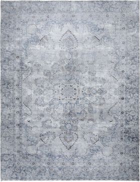 Perzisch vintage tapijt 315 x 210 blauw