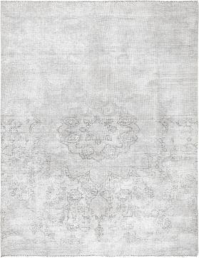 Persian vintage carpet 224 x 161 grey