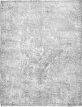 Persischer vintage teppich 235 x 137 grau