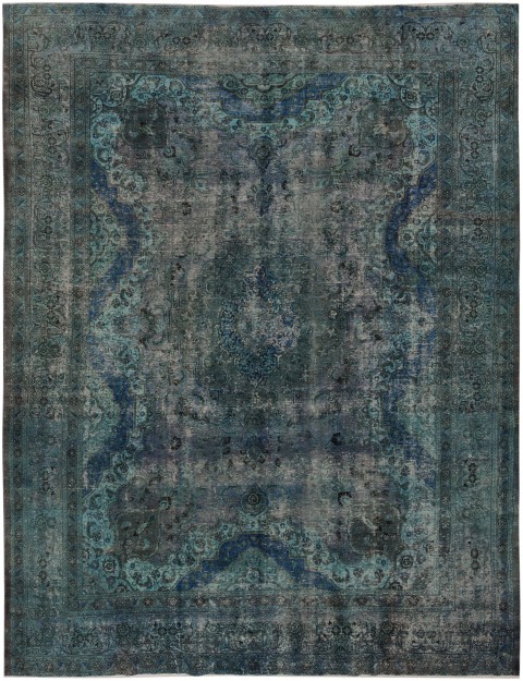 Türkis Persien Vintage Teppich 468 x 337 cm
