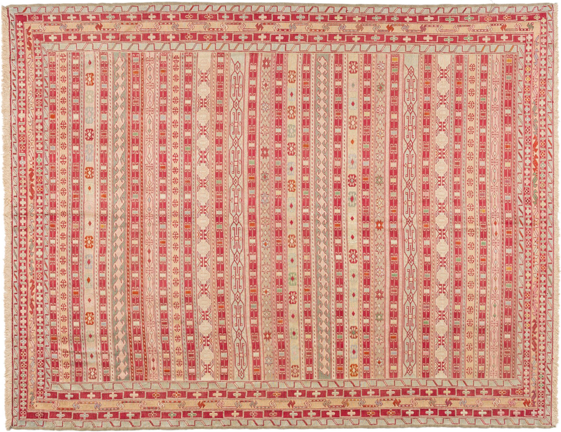 PERSIAN SILK KILIM   190 x 147 cm
